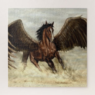 Winged Pegasus Jigsaw Puzzle