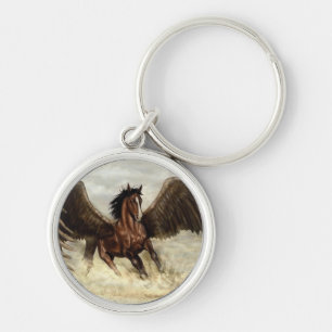Winged Pegasus Key Ring
