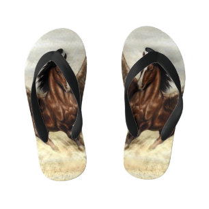 Winged Pegasus Kid's Flip Flops