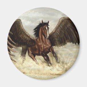 Winged Pegasus   Magnet