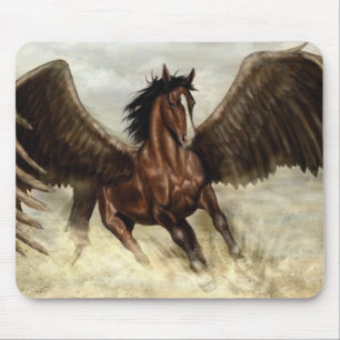Winged Pegasus Mouse Mat