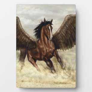 Winged Pegasus Plaque