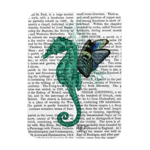 Winged Seahorse Magnet