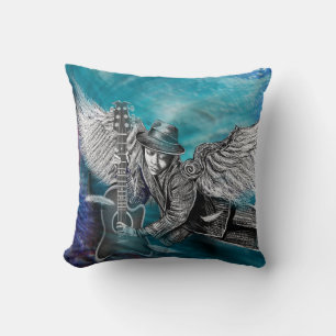 Winged Six String Cushion