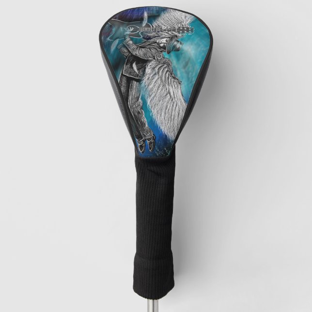Winged Six String Golf Head Cover (Front)