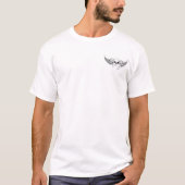 winged skull and back gryphon T-Shirt (Front)