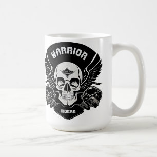 Winged Skull Artwork Coffee Mug