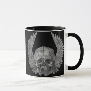 Winged Skull Mug