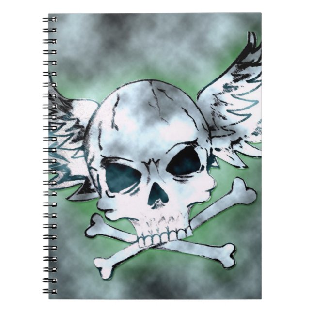 Winged Skull Notebook (Front)