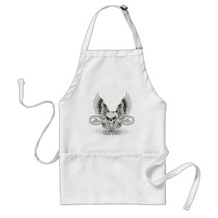 Winged Skull Standard Apron