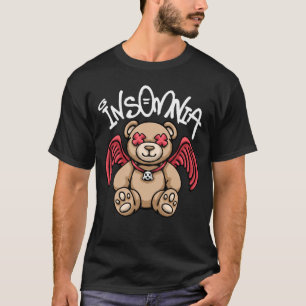 Winged Teddy Bear streetwear T-Shirt
