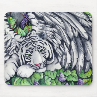 Winged Tiger Mouse Pad