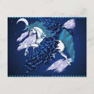Winged Unicorn-Post Card