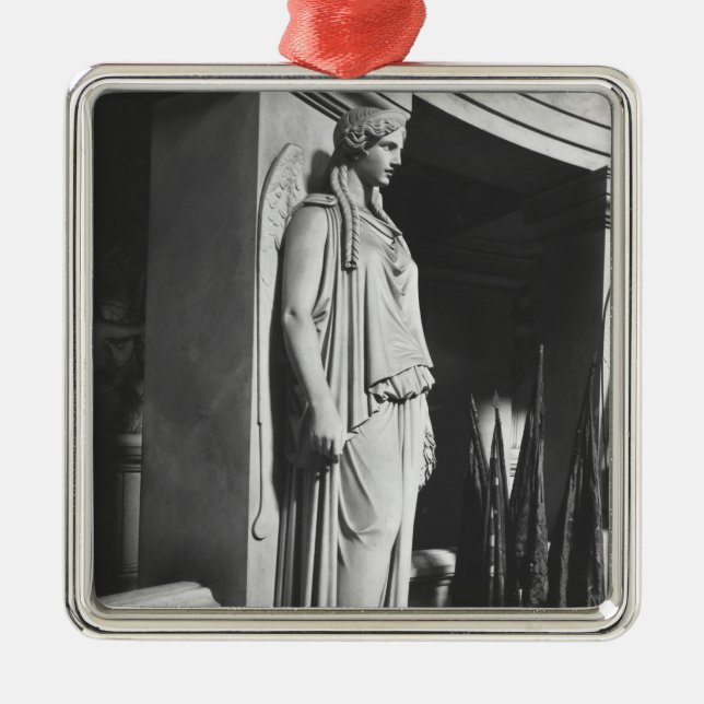 Winged victory metal tree decoration (Front)