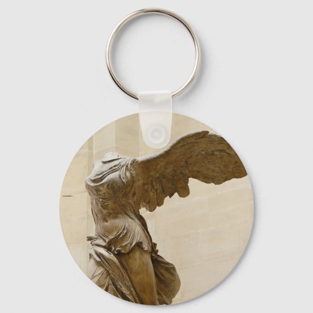 Winged Victory of Samothrace Key Ring (Front)