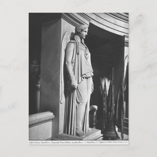 Winged victory postcard (Front)