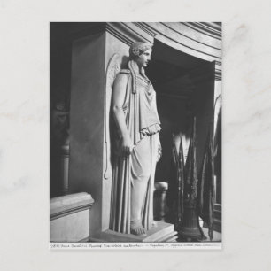 Winged victory postcard