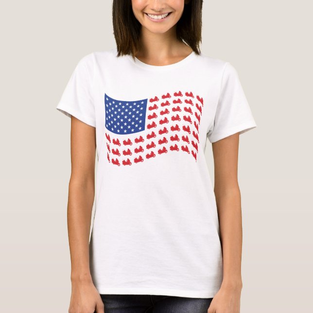 winger-flag-wave T-Shirt (Front)