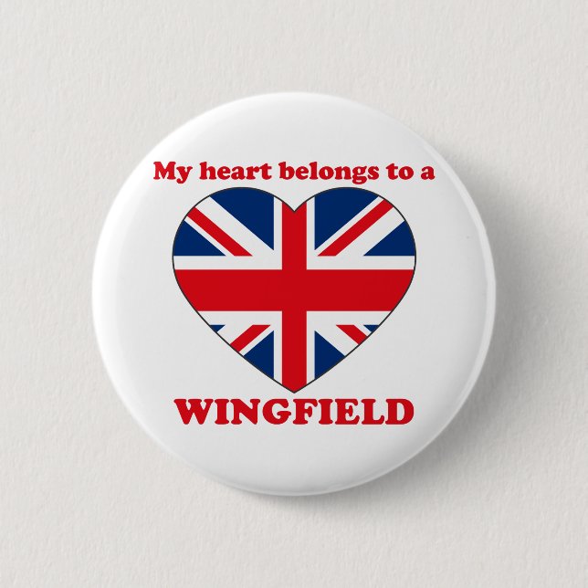 Wingfield 6 Cm Round Badge (Front)