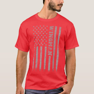 Wingman American Flag T-Shirt