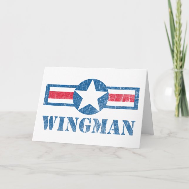 Wingman Vintage Card (Front)