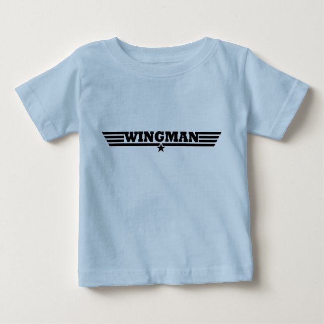 Wingman Wings Logo Baby T-Shirt (Front)