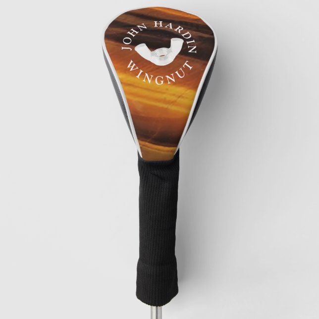 Wingnut Golf Head Cover (Front)