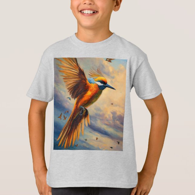 Wings Across the Wind T-Shirt (Front)