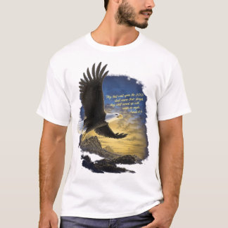 Wings as Eagles Isaiah 4031 Christian T-Shirt