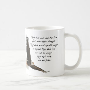 Wings As Eagles Isaiah 4o:31 Coffee Mug