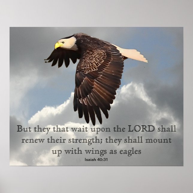 WINGS AS EAGLES POSTER (Front)