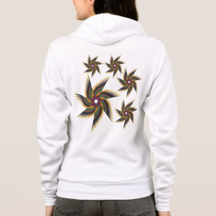 wings blu hoodie