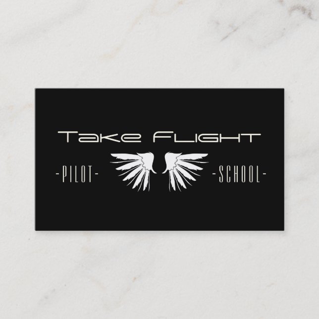 Wings Business Card (Front)