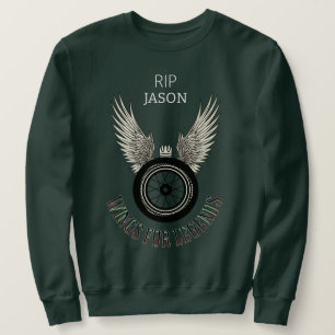 Wings for legends, Elegant and Cool Personalise Sweatshirt
