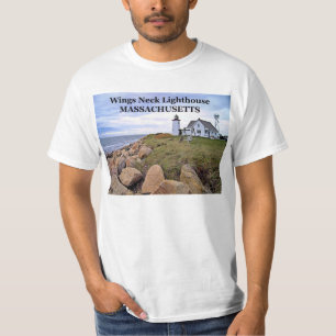 Wings Neck Lighthouse, Massachusetts T-Shirt