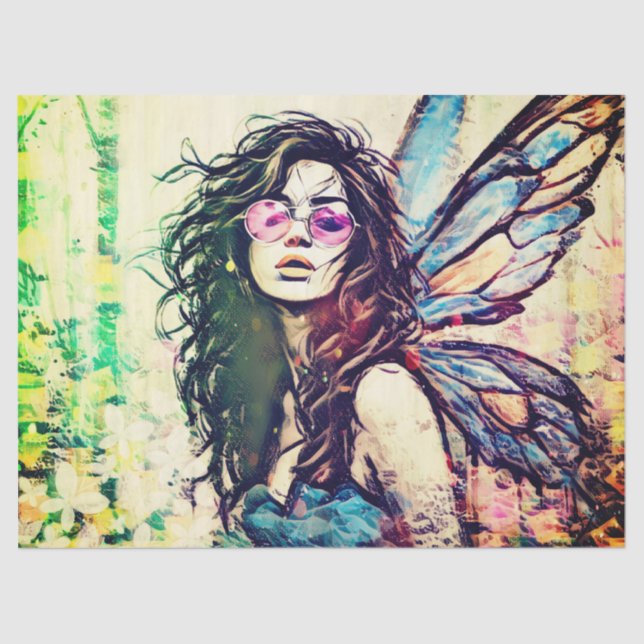 Wings of a Fairytale  Tissue Paper (Front)