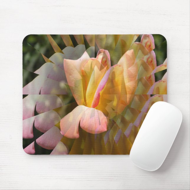 Wings of a Peace rose...... Mouse Mat (With Mouse)