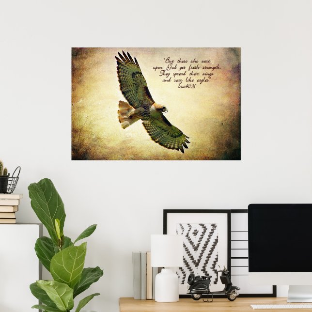 Wings of an Eagle Poster (Home Office)
