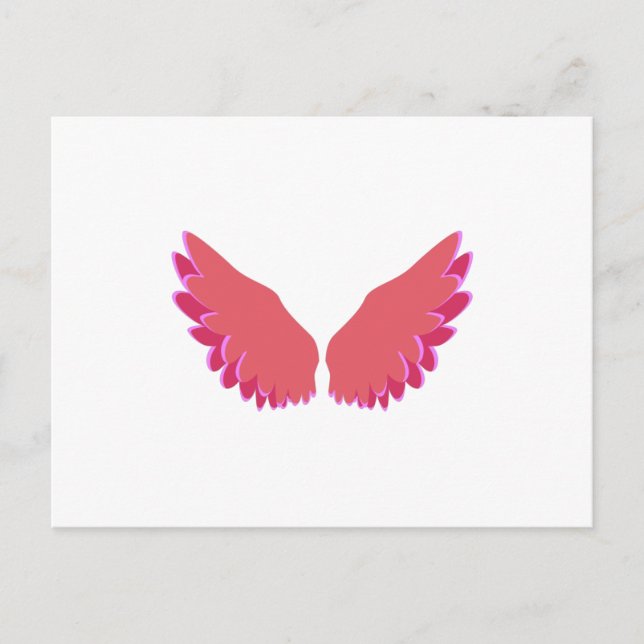 Wings of Angel Postcard (Front)