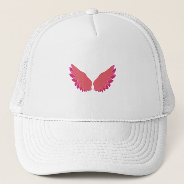 Wings of Angel Trucker Hat (Front)