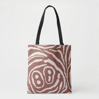 Wings of Echo Rust Clay Pale Sand Tote Bag