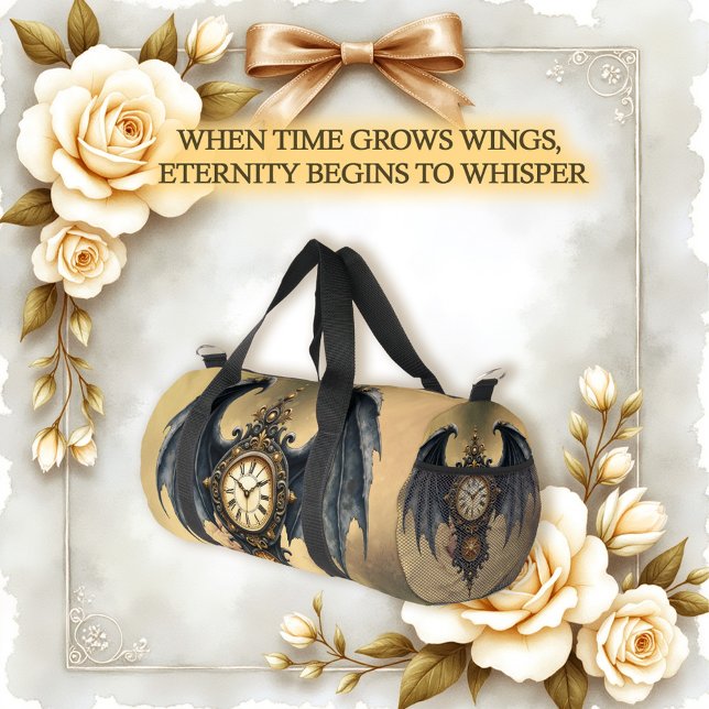 Wings of Eternity – The Timeless Guardian.  Duffle Bag (Creator Uploaded)