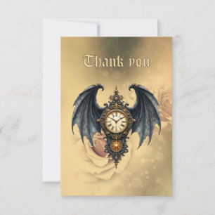 Wings of Eternity – The Timeless Guardian. Thank You Card