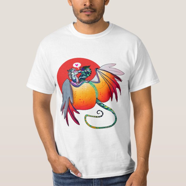 Wings Of Fire couple love T-Shirt (Front)
