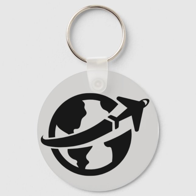 "Wings of Freedom Keychain" Key Ring (Front)