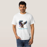 “Wings of Freedom | USA Flag & Eagle Graphic T-shi