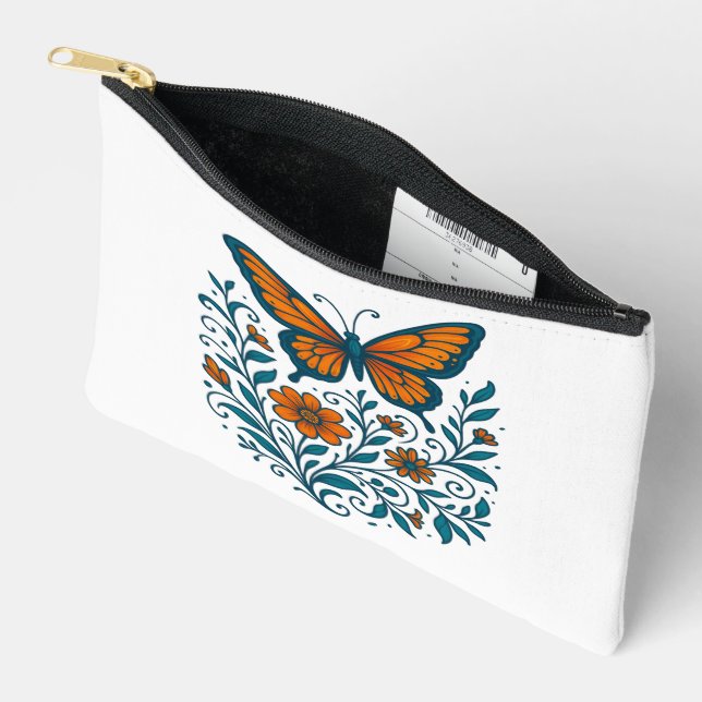 Wings of Garden Harmony Accessory Pouch (Open)