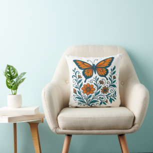 Wings of Garden Harmony Cushion