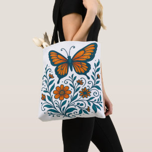 Wings of Garden Harmony Tote Bag