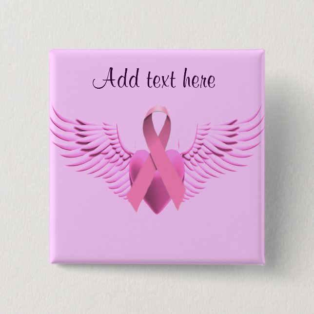 , Wings of Hope_ 15 Cm Square Badge (Front)